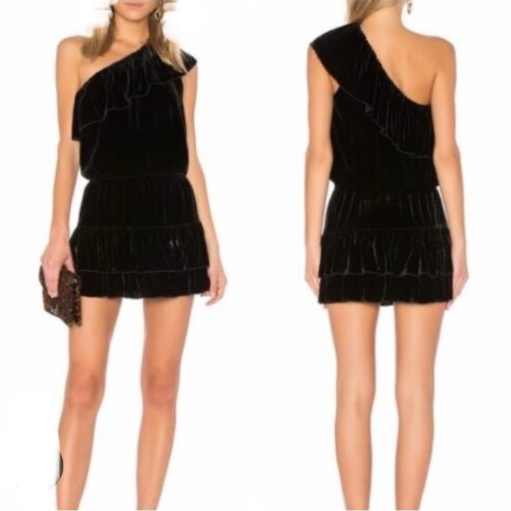 Joie velvet mini dress